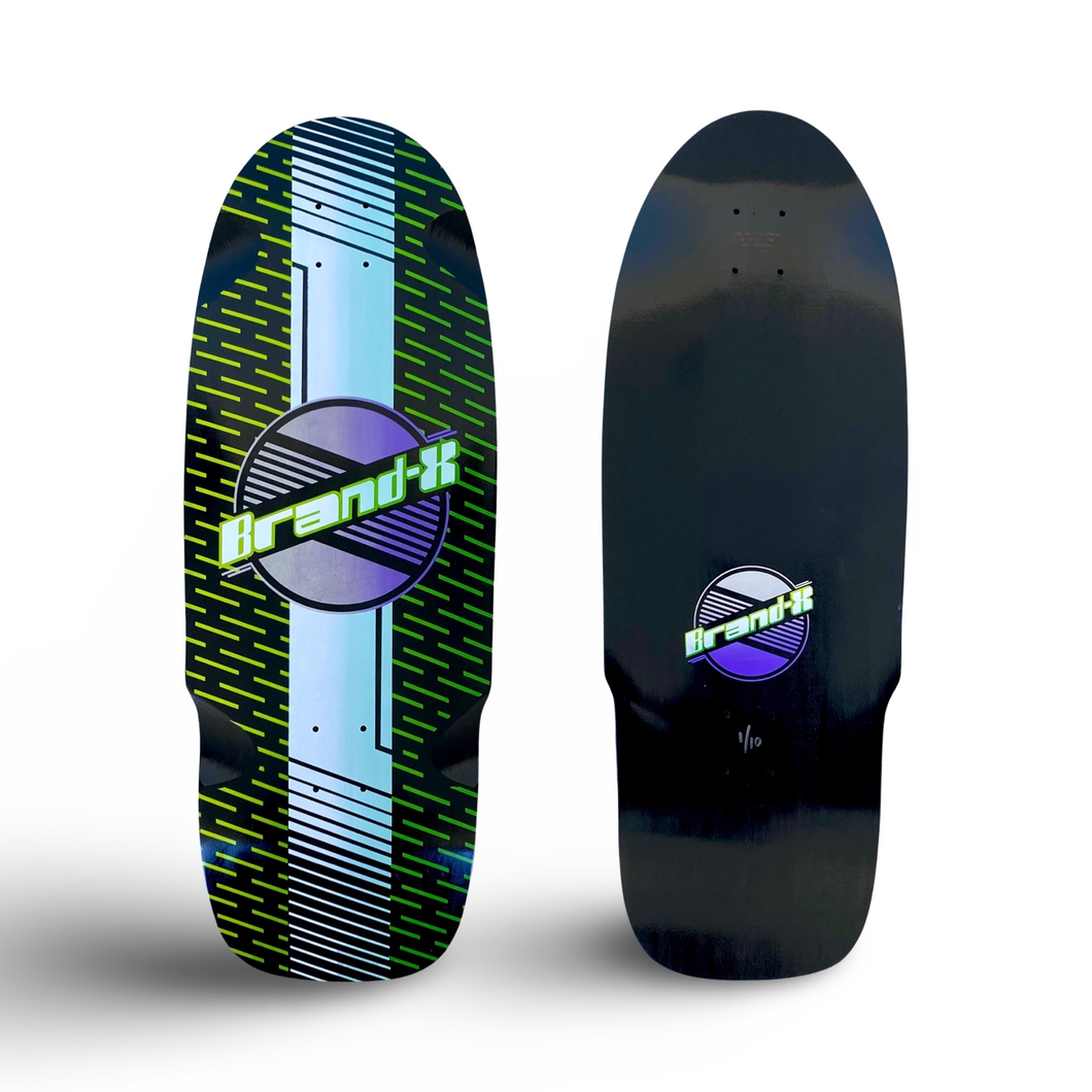 The Sea (Lamar) 11”x31” Stinger Deck HAND PAINTED (1 of 10)
