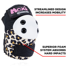 Load image into Gallery viewer, 187 Killer Pads - MOXI Leopard Safety Pads (SIX PACK SET)
