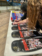 Load image into Gallery viewer, AUTOGRAPHED Exodus Band Deck 10.6”x31”
