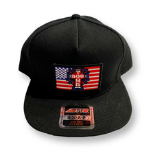 Load image into Gallery viewer, Dogtown Flag Hat (Black)
