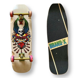 X-Con ICARUS Complete Skateboard 9.5” x 31"