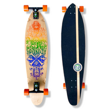 Load image into Gallery viewer, X-Dream ONE-OFF Longboard SURF SKATE COMPLETE 10”x40&quot;
