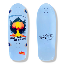 Load image into Gallery viewer, Too Late To Skate Pig Deck 10”x30” HAND-PAINTED
