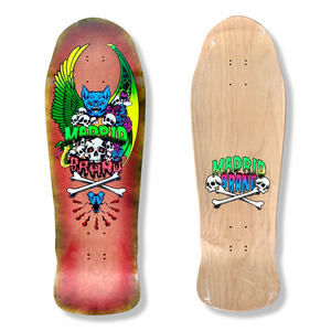 Brand-X-Madrid Collab ONE-OF-A-KIND Deck 10.25"x31" HAND PAINTED
