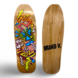 XEX ICARUS Deck 9.5" x 31" HAND PAINTED