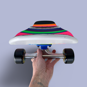 Sigafoos Demon 9.1”x32.5” HAND-PAINTED Complete Skateboard