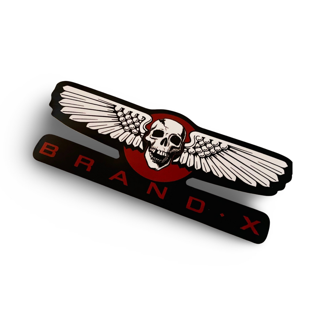Brand-X Wings Sticker 6”