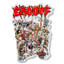 Load image into Gallery viewer, Exodus &quot;Mosh Pit Killer&quot; Deck, Shirt, Wheels &amp; Sticker COMBO PACK
