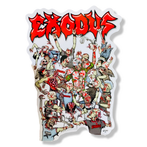 Exodus "Mosh Pit Killer" Deck, Shirt, Wheels & Sticker COMBO PACK