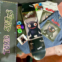 Load image into Gallery viewer, WAFFLE EVENT TICKET: “Two Pupil Pat” COMBO PACK (A Deck, Shirt, Wheels, Grip &amp; Sticker)
