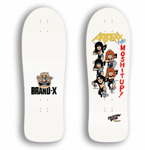 Anthrax MOSH IT UP Deck 10”x30” HAND PAINTED