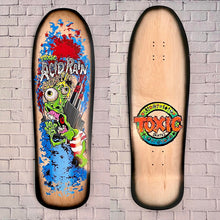 Load image into Gallery viewer, Acid Rain Moose Deck 10&quot;x32.25&quot; HAND PAINTED
