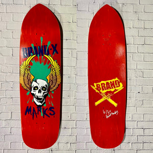 Brent Marks "Marks Missile" Deck 8.75”x32.25” (ONE-OF-A-KIND) HAND PAINTED