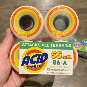Acid Pods MED-SOFT Wheels 55mm/86a