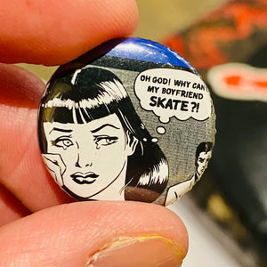 Skate Pins/Buttons 1”