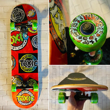 Load image into Gallery viewer, Toxic Team Pop COMPLETE SKATEBOARD
