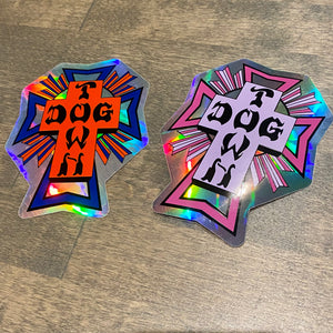 DogTown HOLOGRAPHIC Stickers 4”