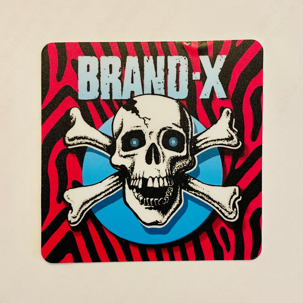 Brand-X Knucklehead WILD THING Sticker 2.5”