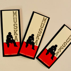 Muska VINTAGE Sticker 4”