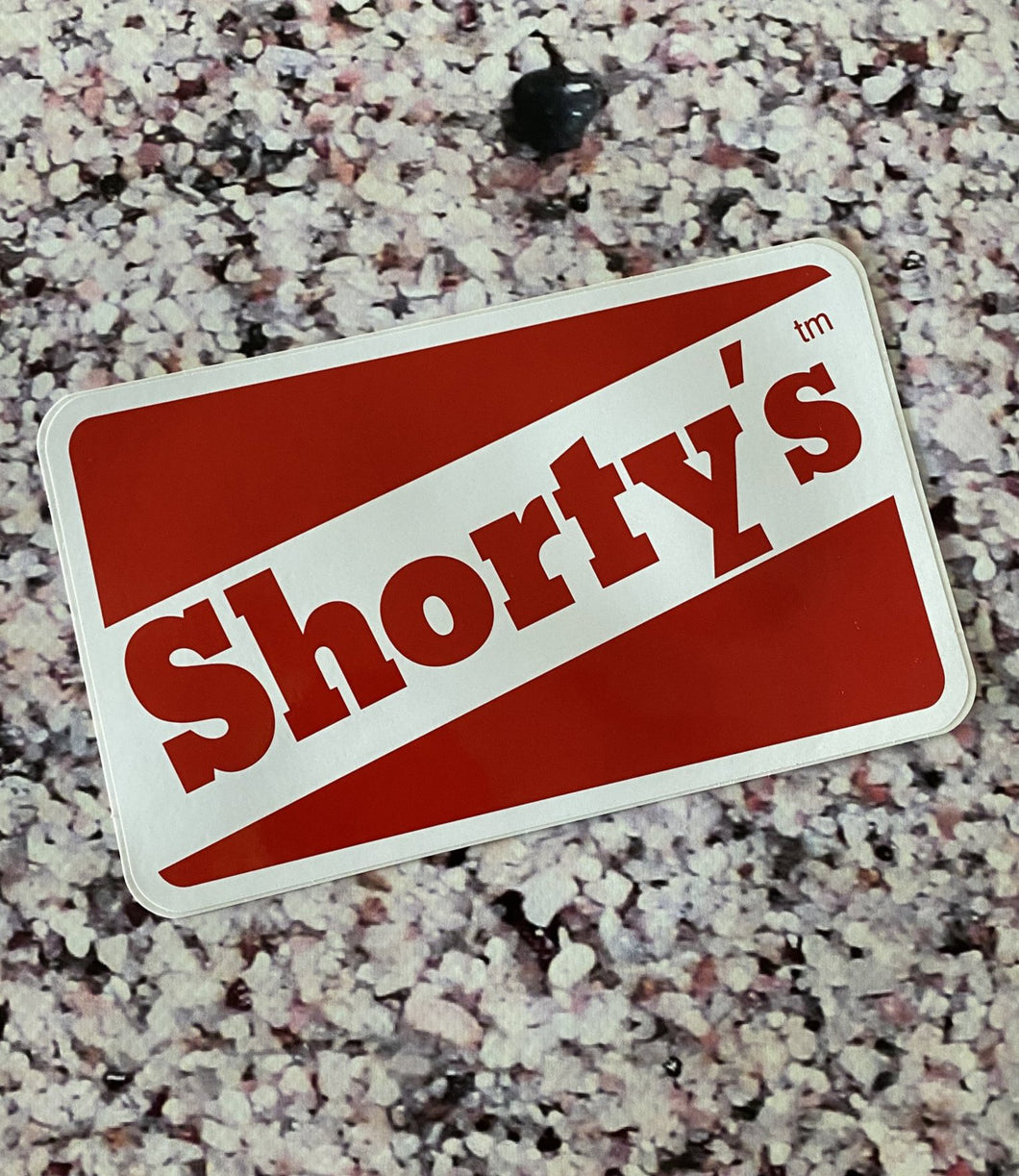 Shorty’s BIG 7” VINTAGE Logo Sticker