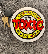 Load image into Gallery viewer, Team Toxic Round Sticker 6”
