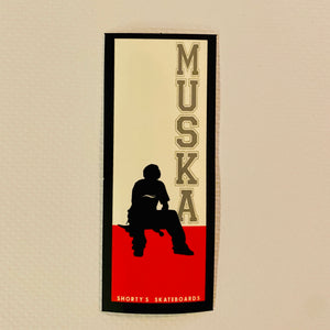 Muska VINTAGE Sticker 4”