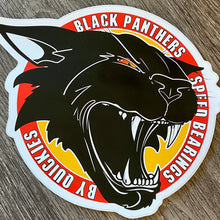 Load image into Gallery viewer, Black Panthers VINTAGE Sticker 9”
