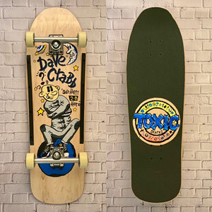 Dave Crabb Happy Moose Complete Skateboard 10"x32.25"